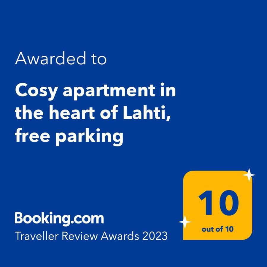 Cosy Apartment In The Heart Of Lahti, Free Parking Kültér fotó